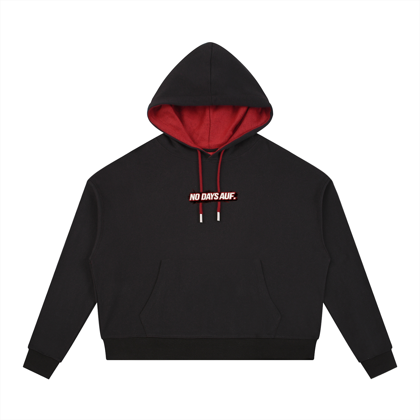 Contrast Drawstring Hoodie
